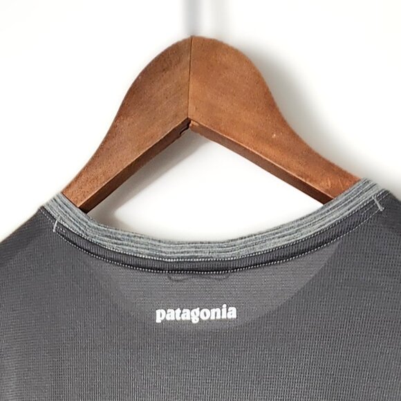 Patagonia Shirt Womens Medium Grey Airchaser Light Capilene Base Layer 23440 - Picture 5 of 6